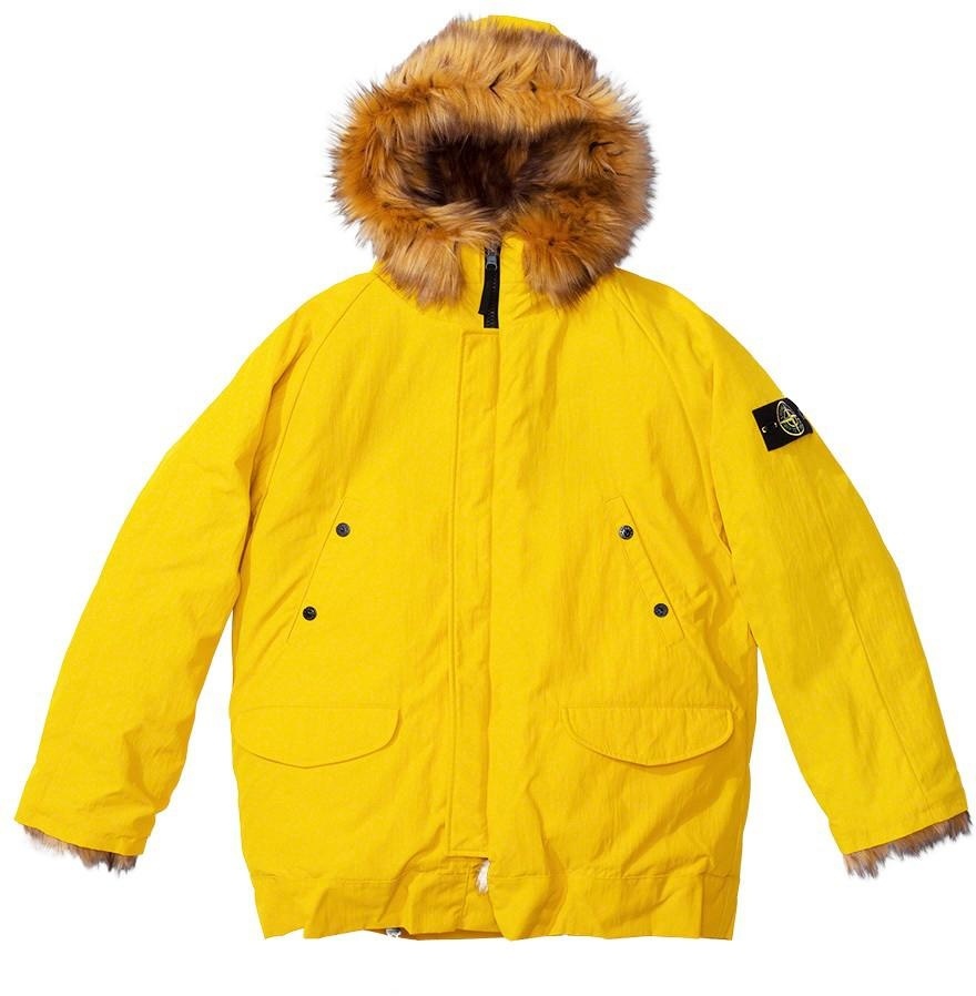 Supreme®/Stone Island® Formula Steel Reversible Faux Fur Parka view 2